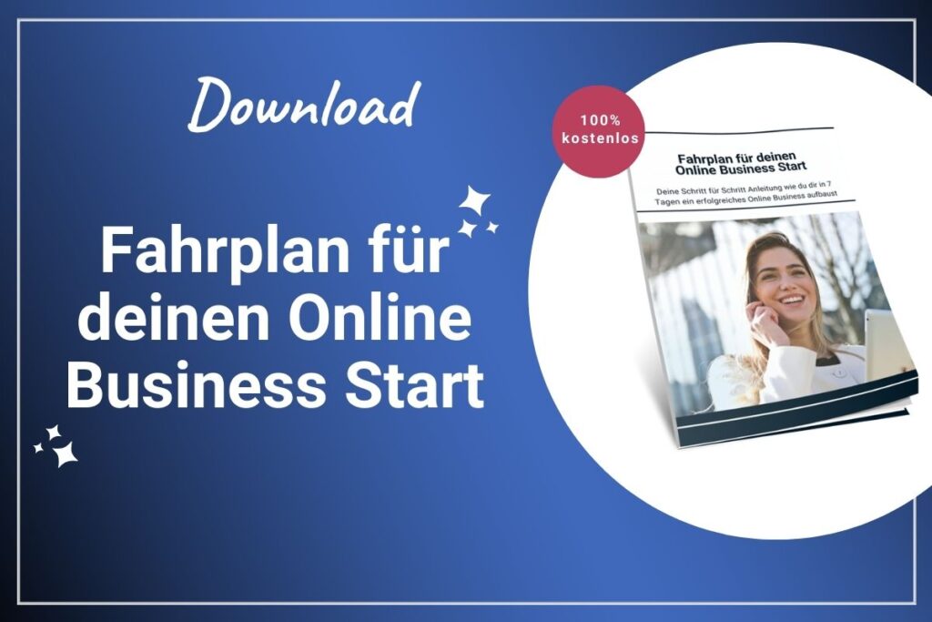 Online Business starten Fahrplan