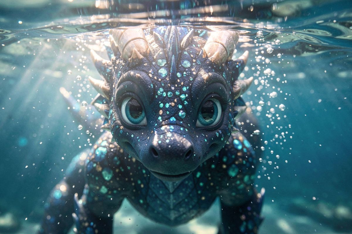 Wasserdrache